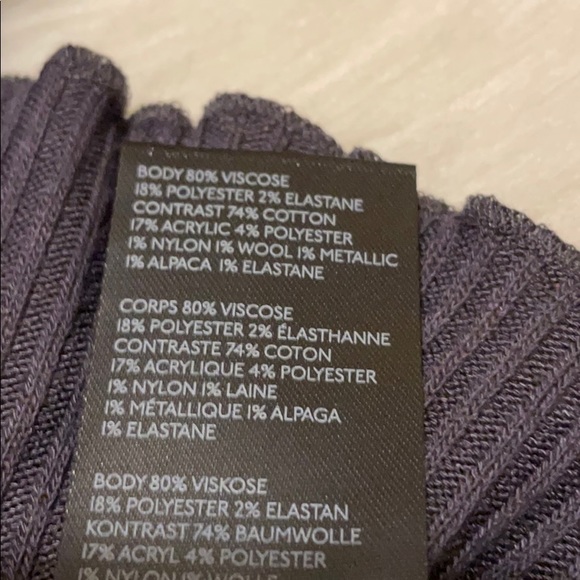 NWT Free People Prism Sweater Sleeve Top XS - Picture 6 of 6